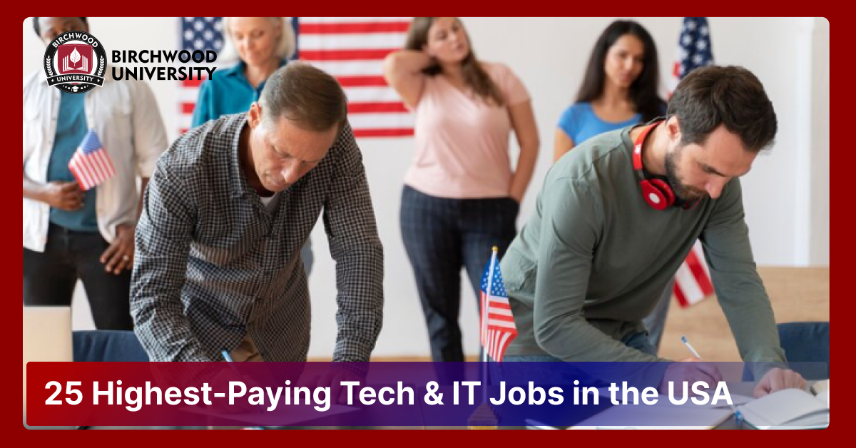25 Highest-Paying Tech & IT Jobs in the USA
