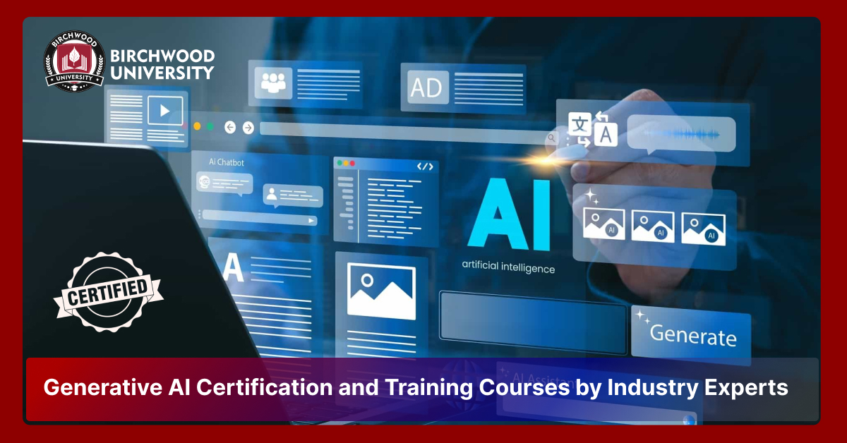 Best Generative AI Certification and Training Courses