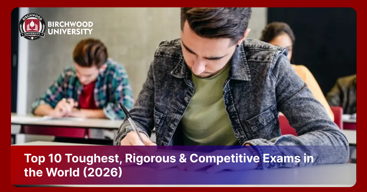 Top 10 Toughest, Rigorous & Competitive Exams in the World (2026)