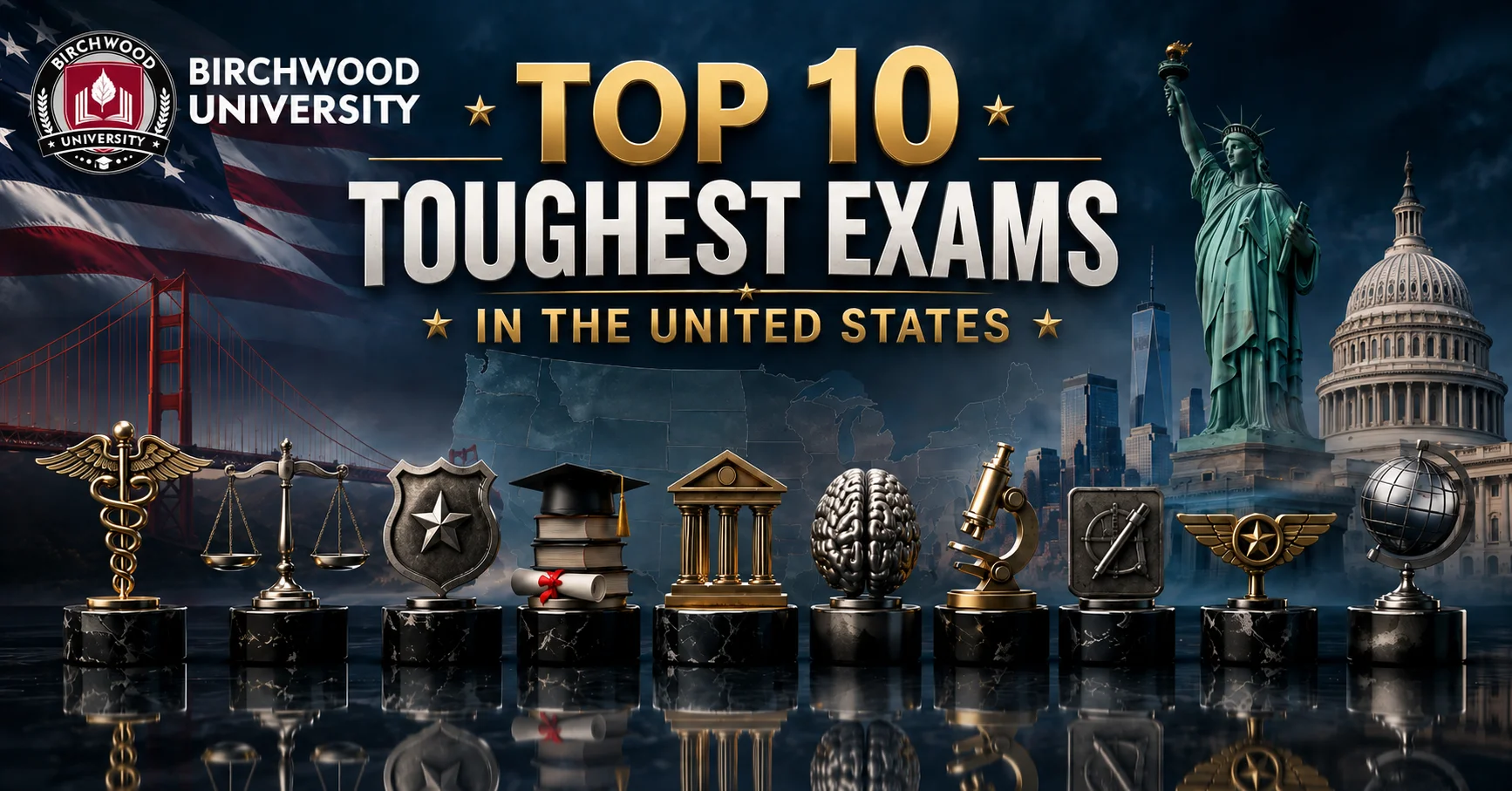 Top 10 Toughest Exams in the United States